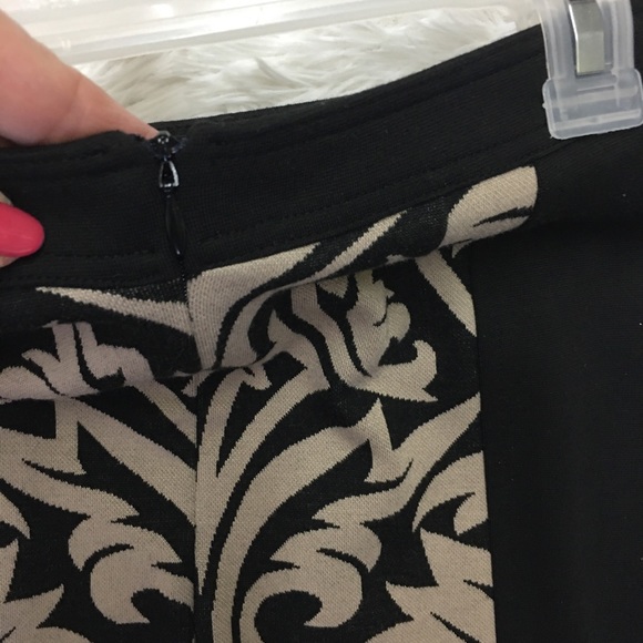 NWT. Grace Elements Black &Tan Skirt size 10 - Picture 3 of 5